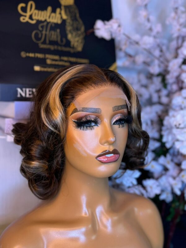 5by5 Bounced birthmark wig 14inches  Luxury unit  300g  - Image 7